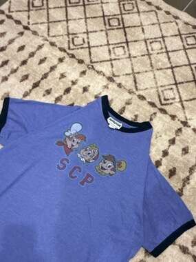 Vintage Passing4Sane Snap Crackle Pop Rice Krispies Ringer T-Shirt XL